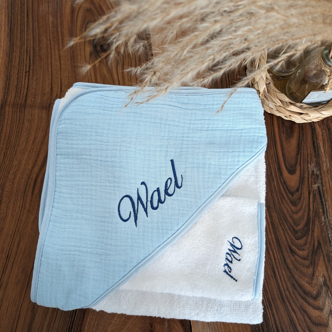 cape de bain personnalisée