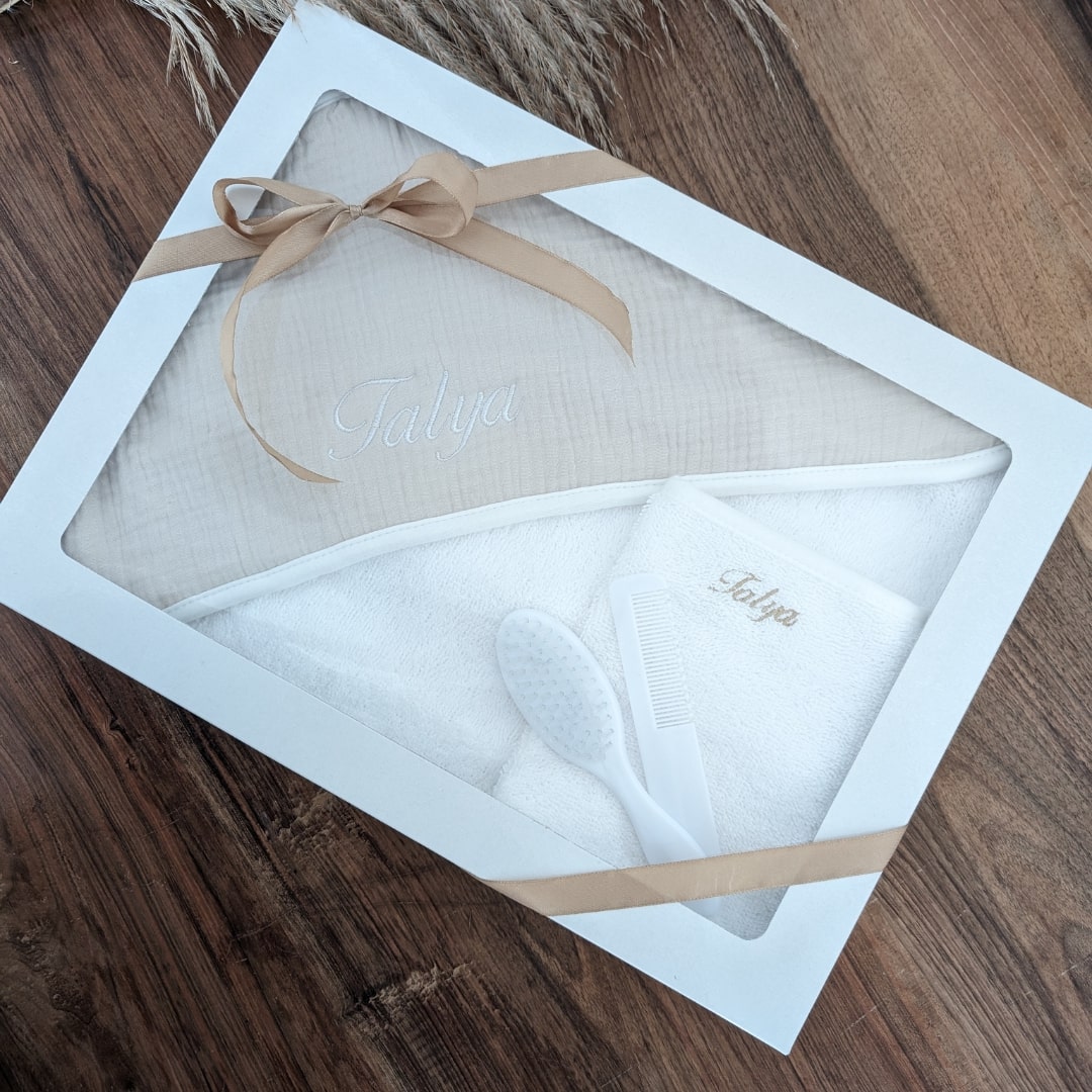 Coffret sortie de bain bébé (7) Coffret sortie de bain bébé