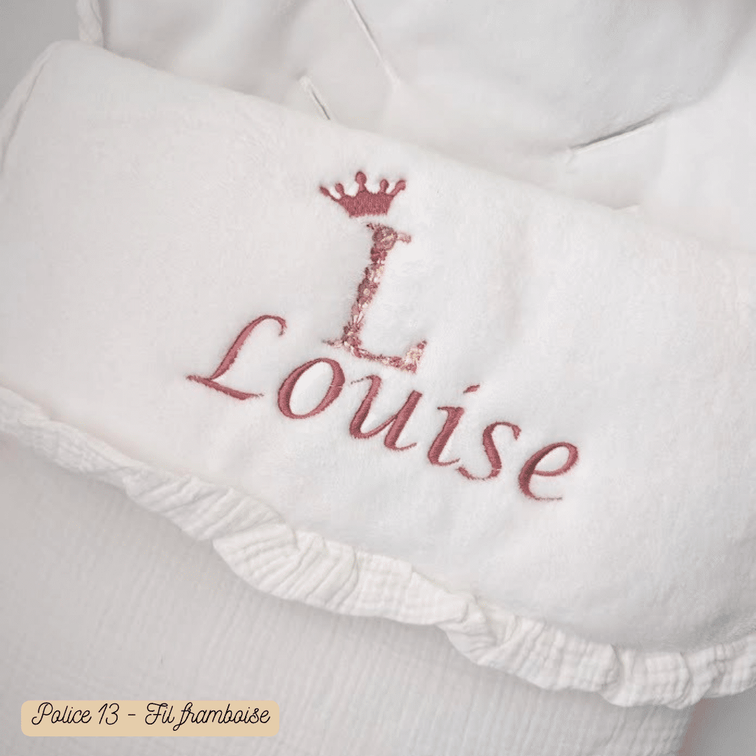 Nid d'ange cosy personnalisé _ Gaze de coton (4) Nid d'ange cosy personnalisé _ Gaze de coton (2)