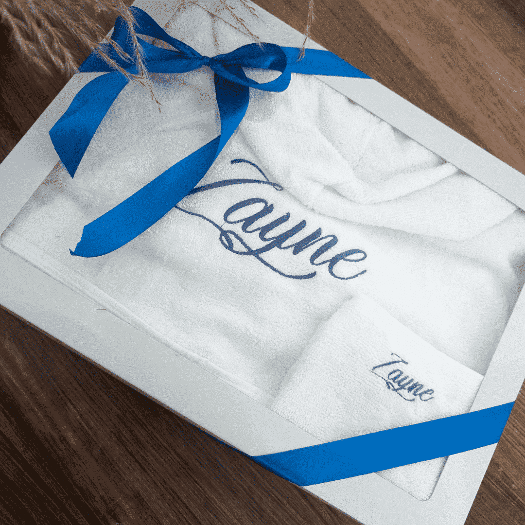 Peignoir de bain enfant personnalisé
