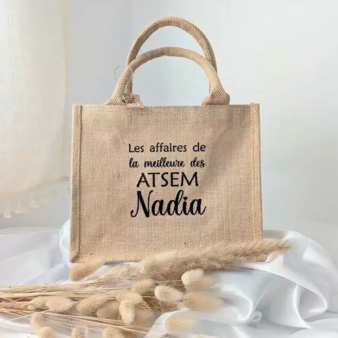 Sac en toile de jute personnalisé _ Petit format (2)