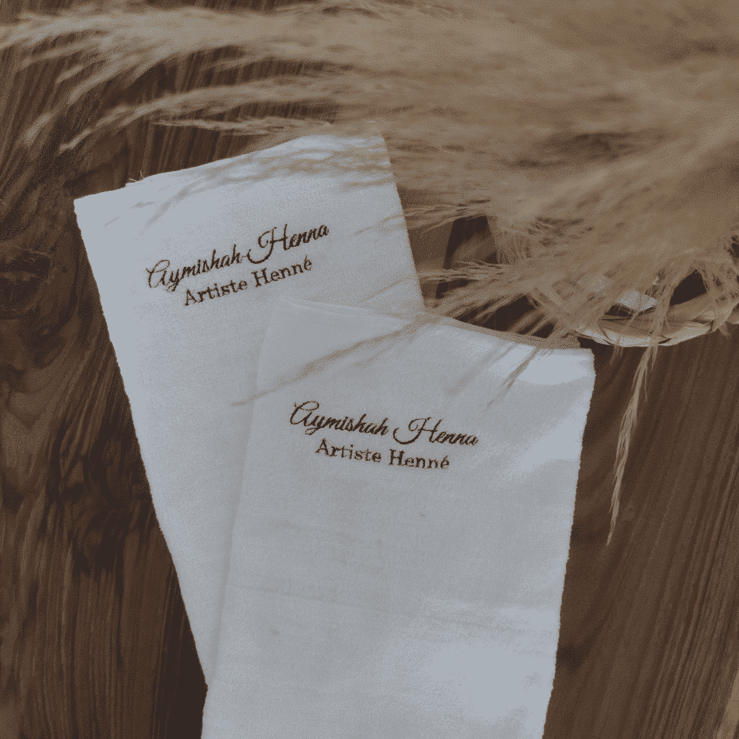 Serviette personnalisée