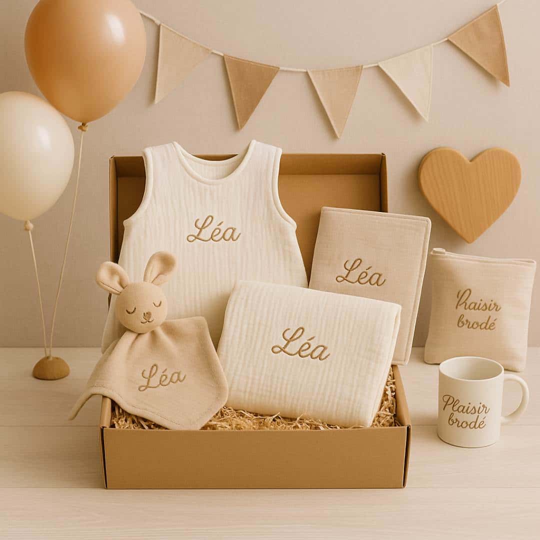 Coffrets naissance personnalisés