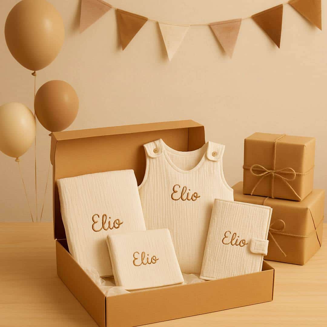 Coffret Bébé | Gaze de coton