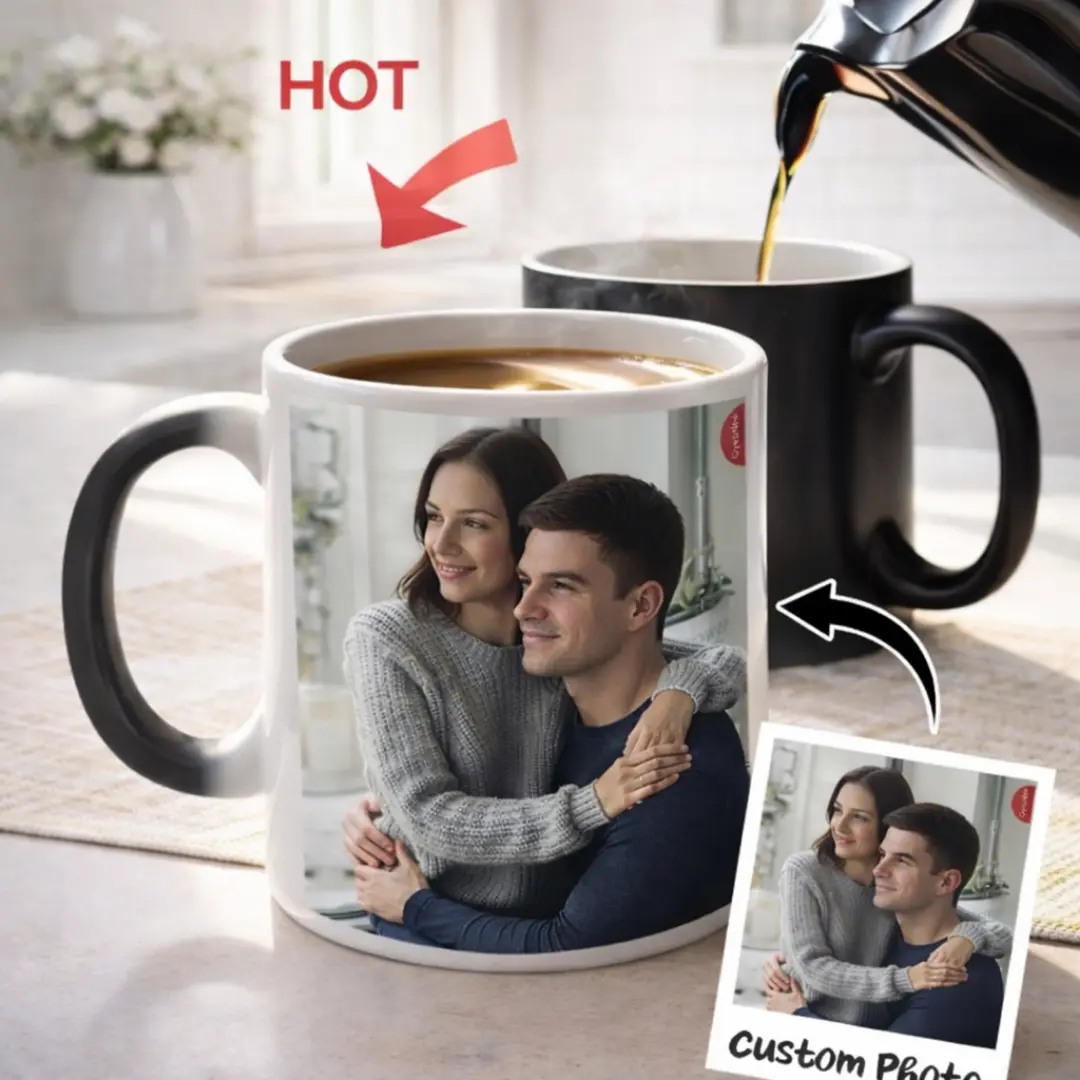 Magique Mug personnalisé Magique Mug personnalisé cadeau pour un cadeau unique et original